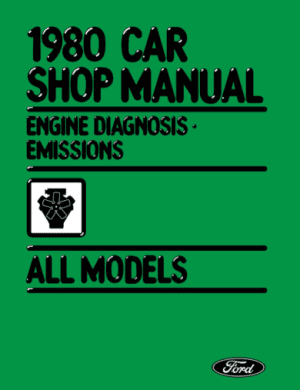 Ford Servicemanualer 1980-1989