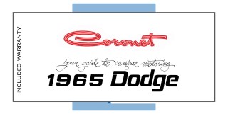 Dodge Instruktionsböcker