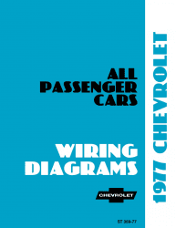 1977 Chevrolet Car Wiring Diagrams