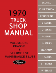 1970 Ford Truck Shop Manual