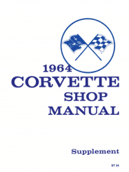 1964 Chevy Corvette Shop Manual Supplement