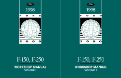 1998 Ford F-150, F-250 Truck Workshop Manual