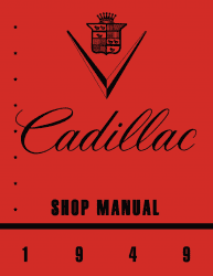 1949 Cadillac Shop Manual