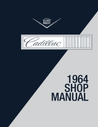 Servicemanual Cadillac 1964