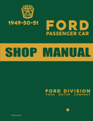 1949-51 Ford Car Shop Manual