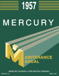 1957 Mercury Maintenance Manual