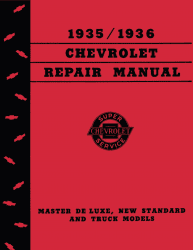 1935-1936 Chevrolet Truck and Car Shop Manual