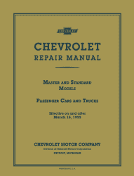 1933 Chevrolet Shop Manual