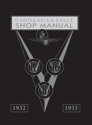 1932-1933 Cadillac LaSalle Servicemanual