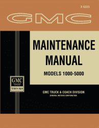 1962 GMC Maintenance Manual