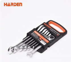 Harden spärrnyckelsats 7 delar mm