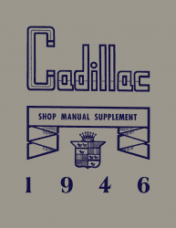 1946 Cadillac Shop Manual Supplement to 1942 Cadillac Shop Manual