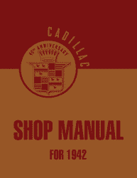 1942 Cadillac Shop Manual
