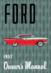 1957 Ford Car Owner's Manual Instruktionsbok