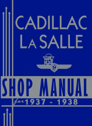 1937-1938 Cadillac La Salle Shop Manual