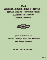 1964 Chevrolet Car and Truck Accessories Installation Reference Manual
