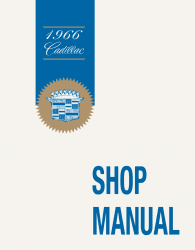 Cadillac servicemanual 1966