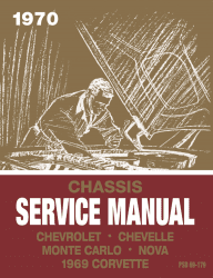 1970 Chevrolet Chassis Service Manual