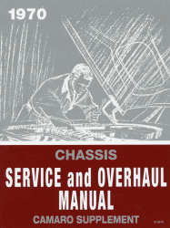 1970 Camaro Chassis Service and Overhaul Manual Supplement
