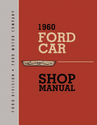 1960 Ford Car Shop Manual