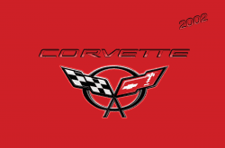 2002 Corvette Owner's Manual Instruktionsbok/bruksanvisning