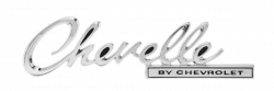 Emblem Bakpanel Chevelle 1969