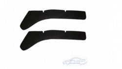 Rear body to bumper seals