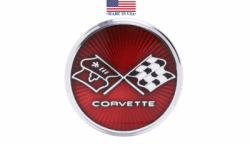 Tanklocksemblem Corvette 1975-76