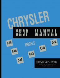 1949-1950 Chrysler Shop Manual