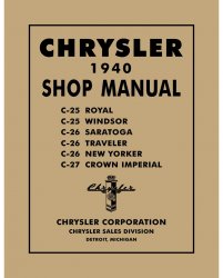 1940 Chrysler Shop Manual