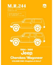 1984-1988 Jeep Cherokee/Wagoneer Service Manual - M.R. 244