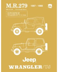 1987-1988 Jeep Wrangler / YJ Service Manual - M.R. 279