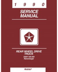 1990 Dodge D/W 150-350 Truck, Ramcharger Service Manual