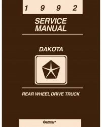 1992 Dodge DakotaTruck Service Manual