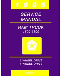 1996 Dodge RAM 1500-3500 Truck Service Manual