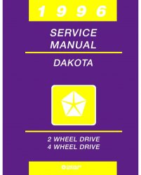 1996 Dodge Dakota Truck Service Manual