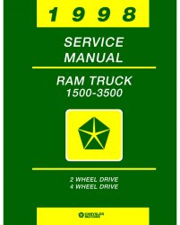 1998 Dodge RAM 1500-3500 Truck Service Manual