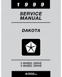 1999 Dodge Dakota Truck Service Manual