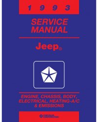 1993 Jeep Cherokee & Wrangler Service Manual