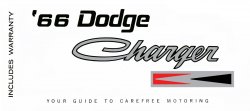 1966 Dodge Charger Owner's Manual