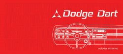 1967 Dodge Dart Instruktionsbok