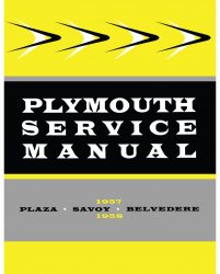 1957-1958 Plymouth Service Manual