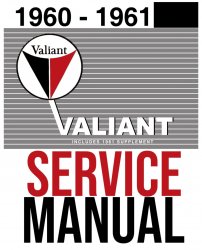 1960-1961 Plymouth Valiant Service Manual