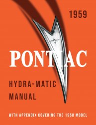 1958-59 Pontiac Hydra-Matic Manual