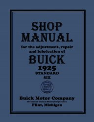 1925 Buick Standard Six Shop Manual
