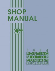 1934 Pontiac Shop Manual