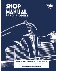 1940 Pontiac Shop Manual