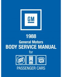 1988 General Motors Body Service Manual