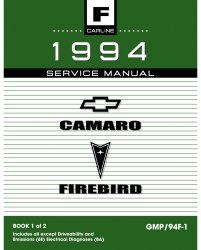 1994 Camaro Firebird Service Manual