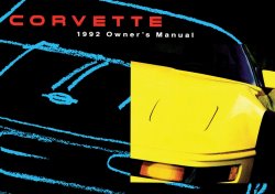 1992 Corvette Owner's Manual